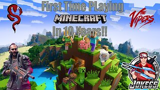 [LIVE] Minecraft | FIRST TIME PLAYING MINECRAFT IN 10 YEARS!!!
