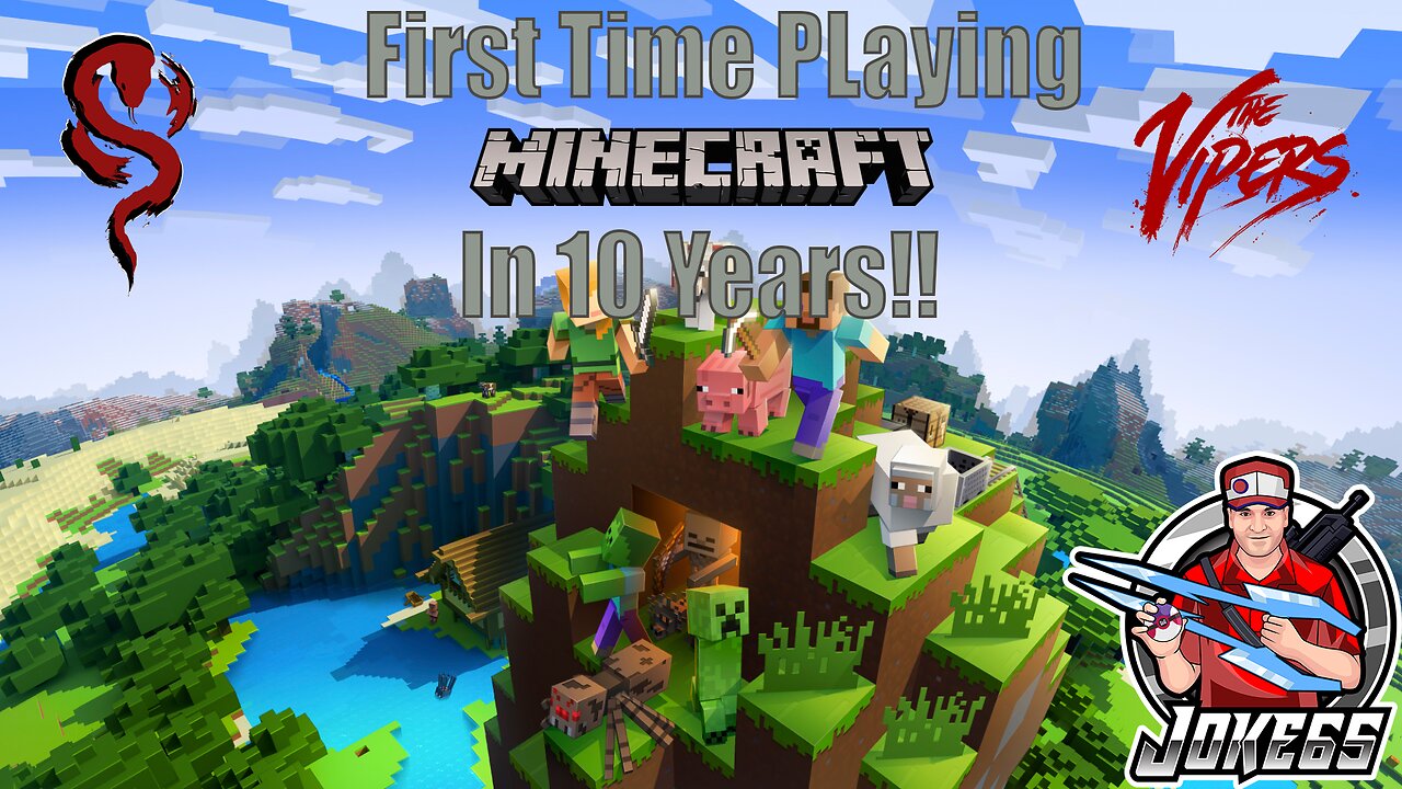 [LIVE] Minecraft | FIRST TIME PLAYING MINECRAFT IN 10 YEARS!!!