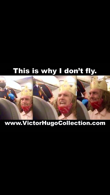 The Burger King Raises Hell On DEI Hire Airplane After Being Punched In Stomach By A Feral Blackie