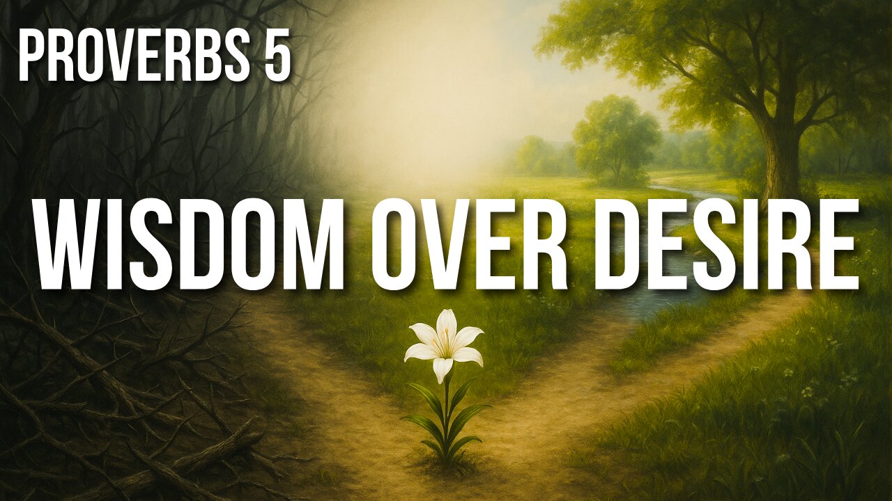 Proverbs 5 – Choose Wisdom, Protect What Matters, and Walk in the Light
