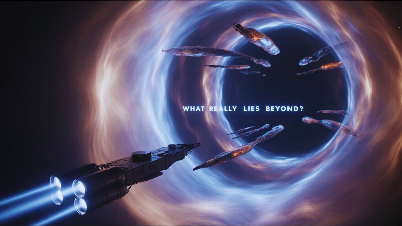 Voyage Into the Abyss: A Cosmic Trek Through a Black Hole