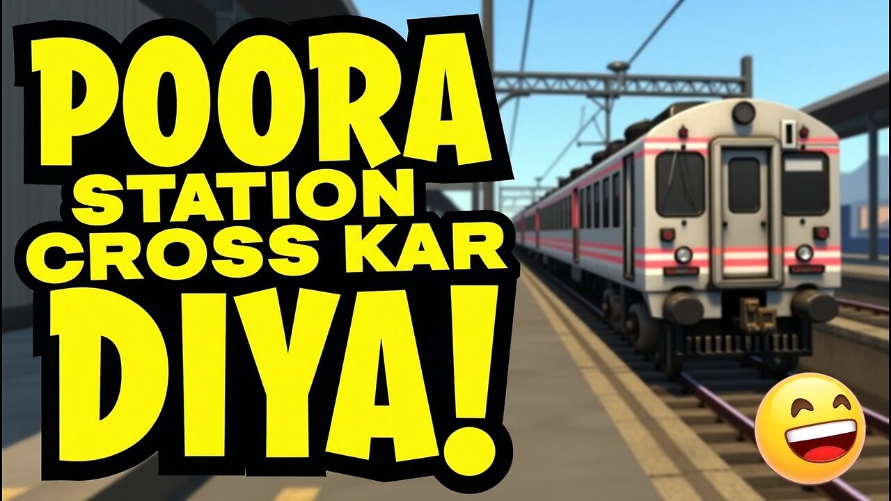 Mission Fail: Train Station Par Ruki Hi Nahi! 😭 | Simulator Gone Wrong