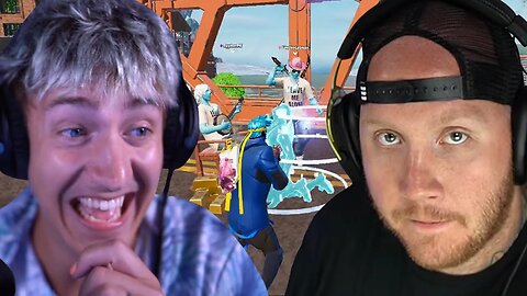 Ninja & TimTheTatMan Can't Resist Trolling Each Other