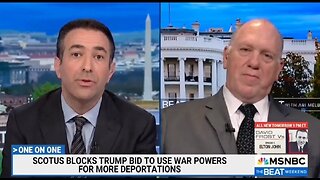 Border Czar Schools MSNBC Host On The Law