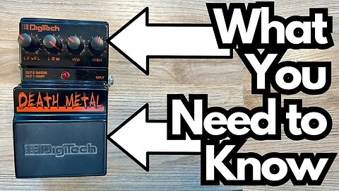 Why the DigiTech Death Metal Isn't That Bad...