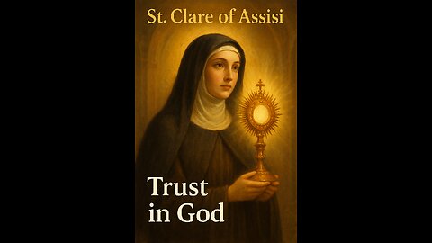 Feast Of St. Clare of Assisi – Patron Saint of Trust in God 🙏 #jesus #catholicfaith