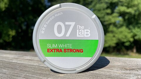 Lab 07 Extra Strong (Slim White) Snus Review