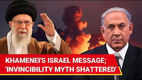 Evil Enemy Punished : Khamenei s First Video Message On VICTORY Against Israel & U.S.