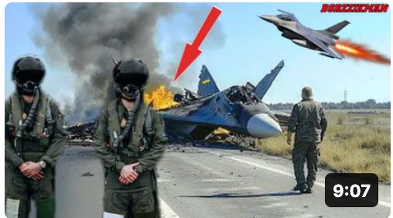 "US Air Force Pilots Missing After Russian Missile Strike on F-16 Air Base"