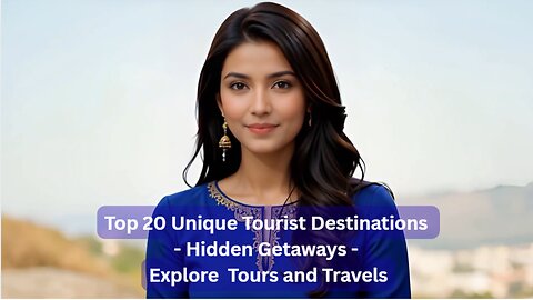 Top 20 Unique Tourist Destinations - Hidden Getaways - Explore Tours and Travels