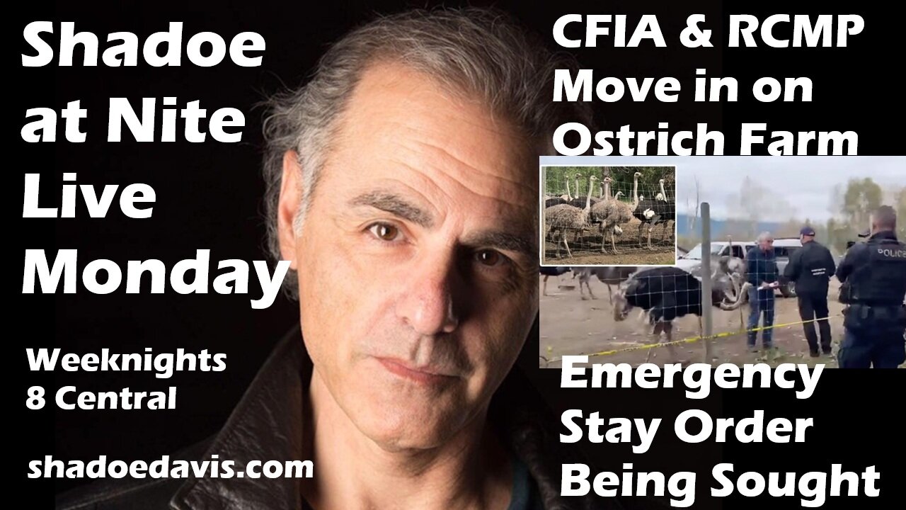 Sept.22nd/2025- RCMP Move in on Universal Ostrich Farm