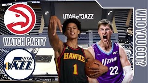Atlanta Hawks vs Utah Jazz | Live Play by Play Stream | #nba #nbahighlights #basketball 11-13-25 GM🔥