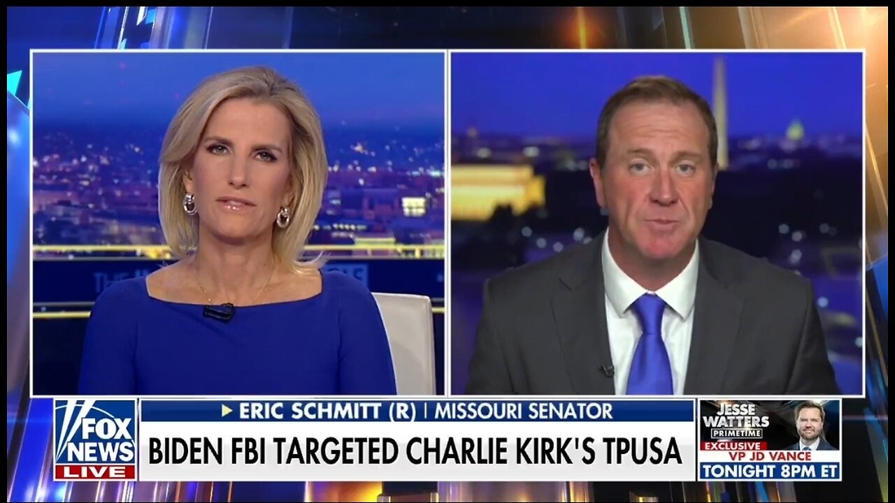 Sen Eric Schmitt: Biden Was All In On Going After Political Opponents