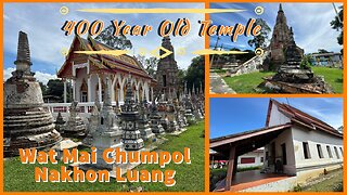 Wat Mai Chumpol: Ayutthaya’s Hidden Gem with Stunning 17th-Century Murals