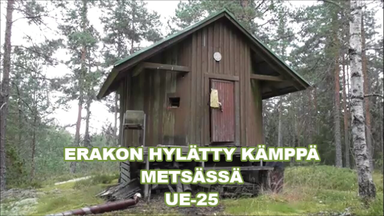 Erakon hylätty kämppä UE-25