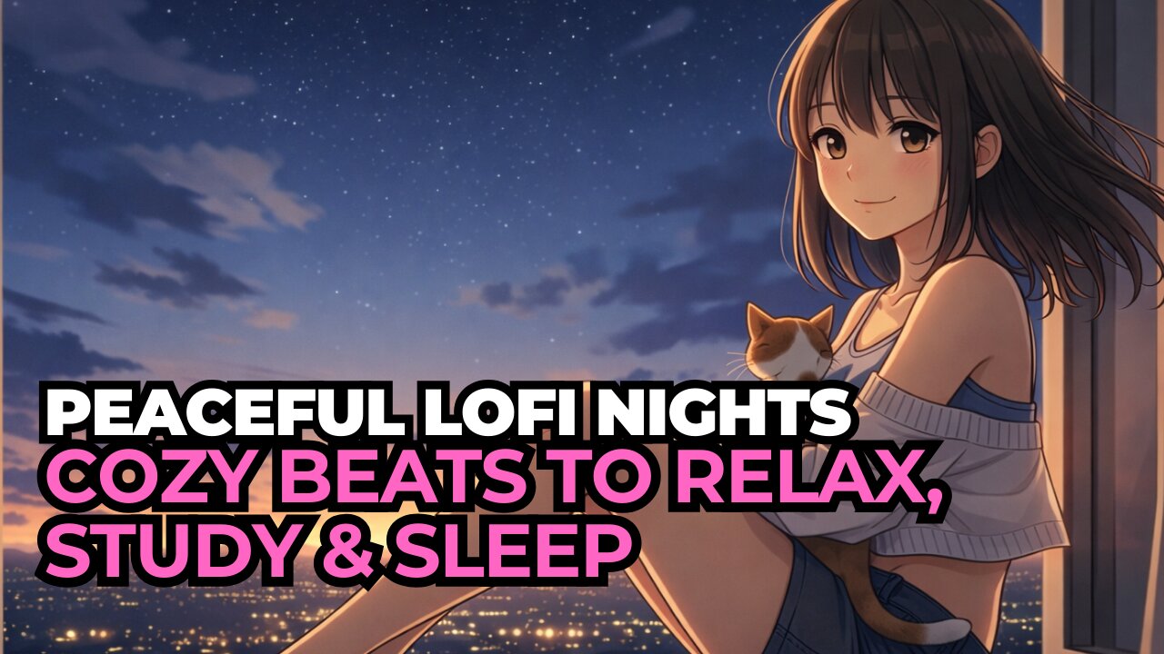 Calm City Sunset Lofi | Soft Beats for Focus & Inner Peace