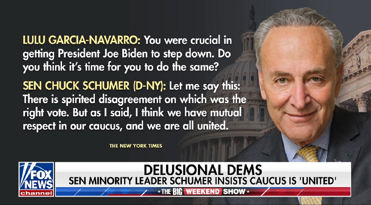 Dems turn on Schumer after he folds to Trump