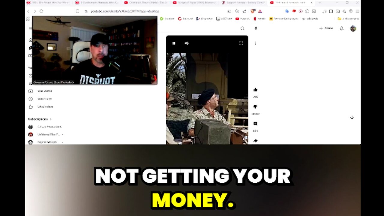 Patton & MacArthur Bayonetted WWI Veterans