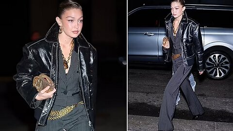 Gigi Hadid Steps Out in NYC After Shoot