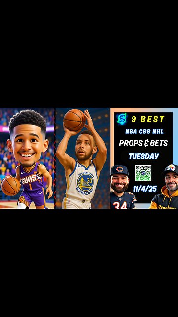 🏀 9 BEST NBA PROPS | COLLEGE BASKETBALL PICKS | NHL PICKS | PRIZEPICKS TODAY | TUESDAY 11/4/25