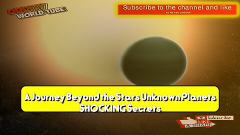 A Journey Beyond the Stars: Unknown Planets' SHOCKING Secrets #Exoplanets #SpaceExploration
