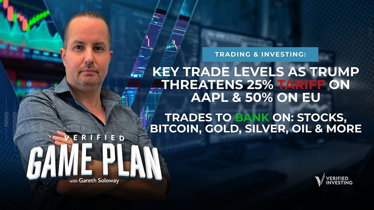 Major Trades Setups As Stocks Drop On New Trump Tariff Threats, Here Are The Levels