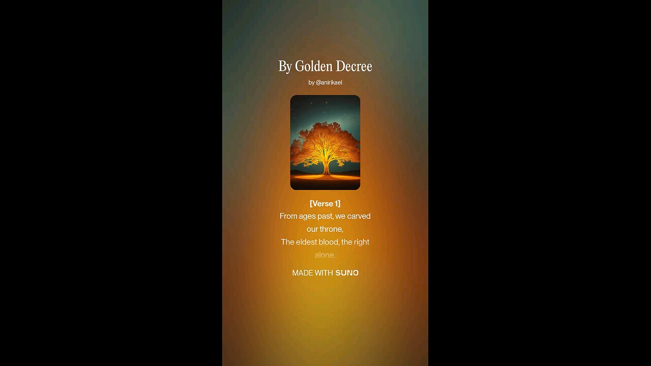 By Golden Decree [Suno]