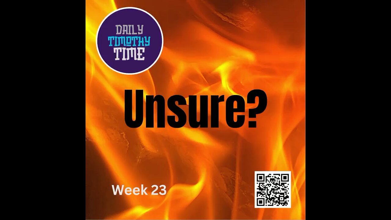 Unsure? A Gospel Presentation