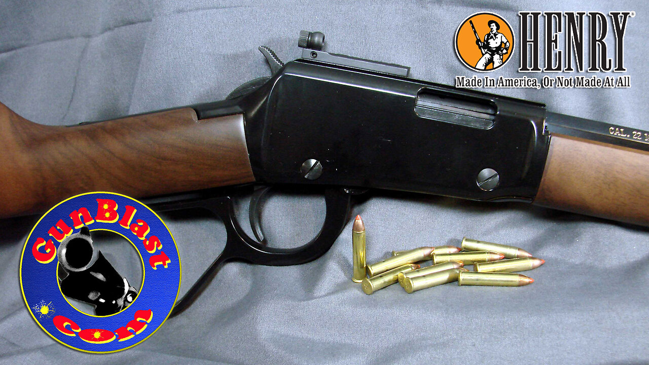 "Small Game Carbine" Large-Loop Octagon-Barrel Lever-Action 22 Magnum from Henry® USA