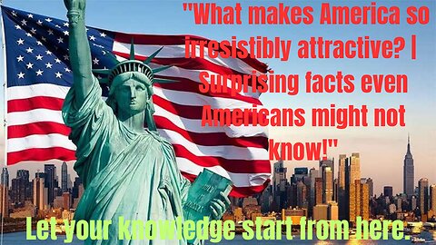 Why are people all over the world rushing 😱😱 toward America—something even many Americans don't know