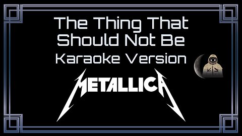 Metallica - The Thing That Should Not Be (CC)