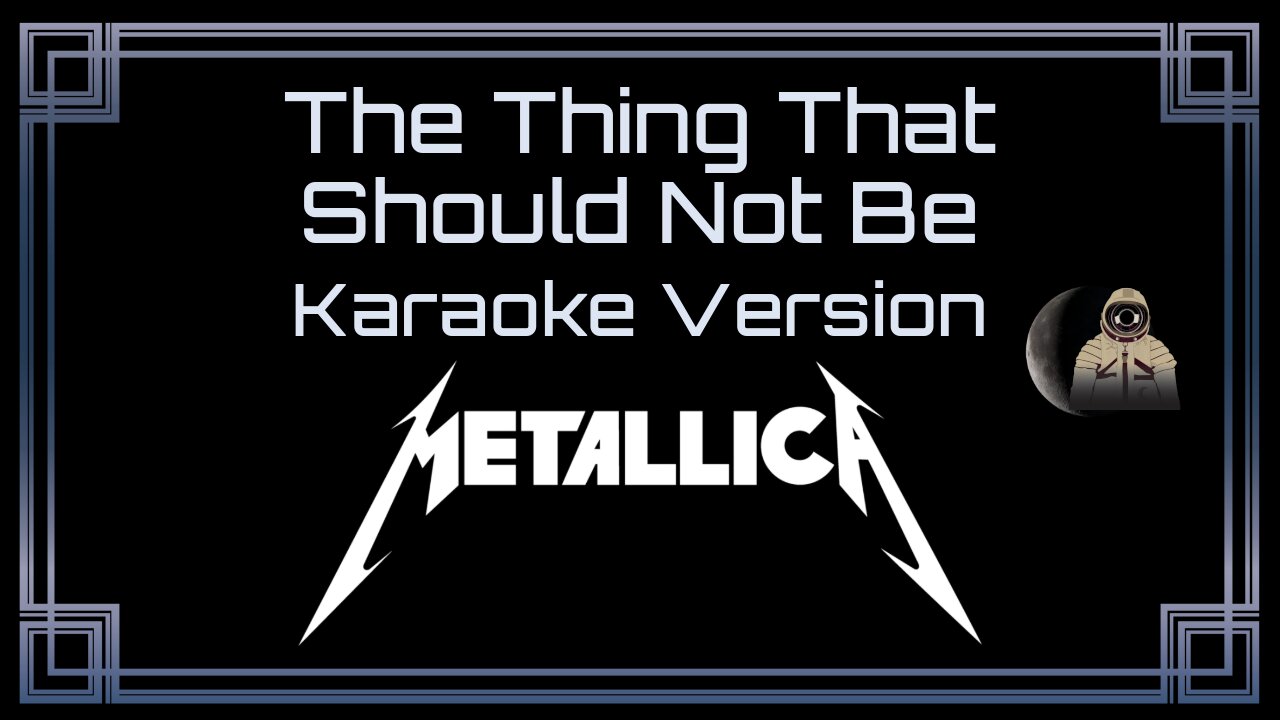 Metallica - The Thing That Should Not Be (CC)