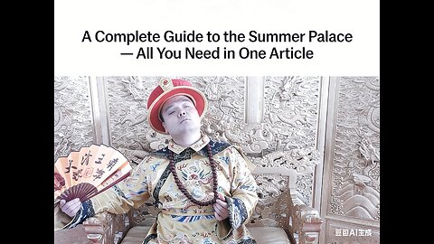 Photos of the Summer Palace and Old Summer Palace in Beijing, China