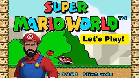 Retro Game Time With the Boys! Super Mario World