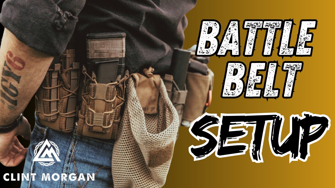 My Battle Belt Setup Feat. AWS Inc SMU