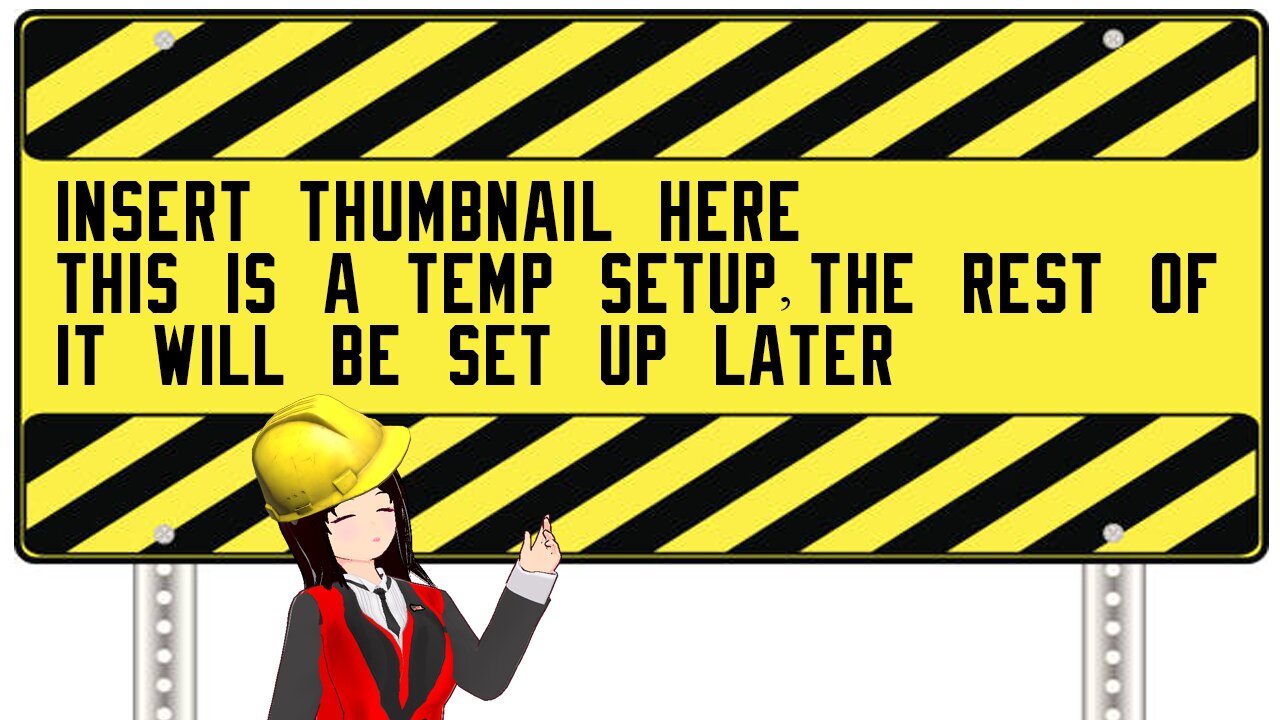 (VTUBER) - INSERT TITLE HERE - Stream at 9:30PM EST - RUMBLE