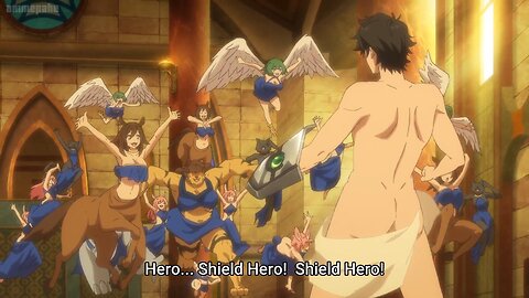 the queen was right about the harem | The Rising of the Shield Hero Season 4