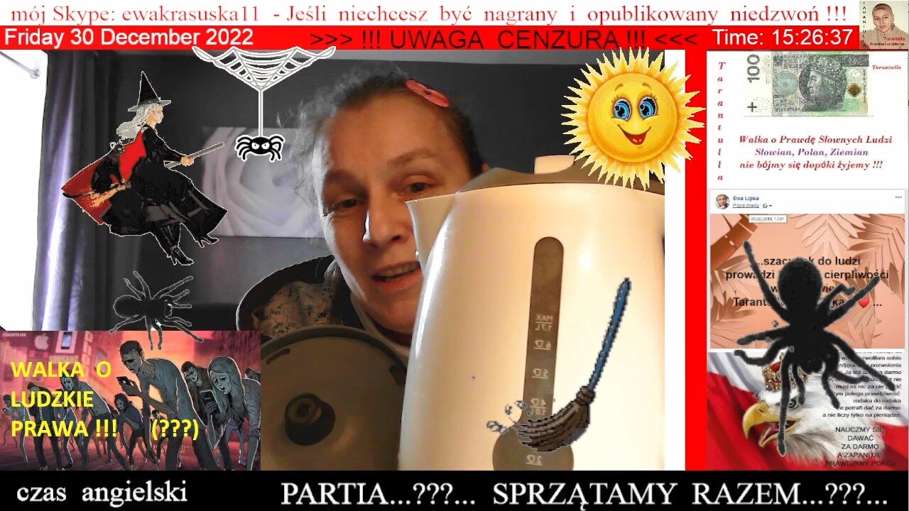 ARCHIWUM - 4315 - Ewka majsterkuje z czajnikiem 👮‍♀️ - 30.12.2022 rok