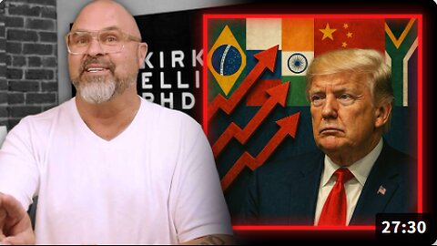 BREAKING EXCLUSIVE: President Trump Leverages Massive New Tariffs Against BRICS Countries As Their New Central Bank Cross Currency System Launches & Challenges The Supremacy Of The US Dollar, Warns Top Economist Kirk Elliott