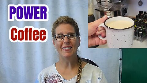 Power Coffee | Keto Coffee | Coffee Recipe | Coffee with Butter and MCT oil