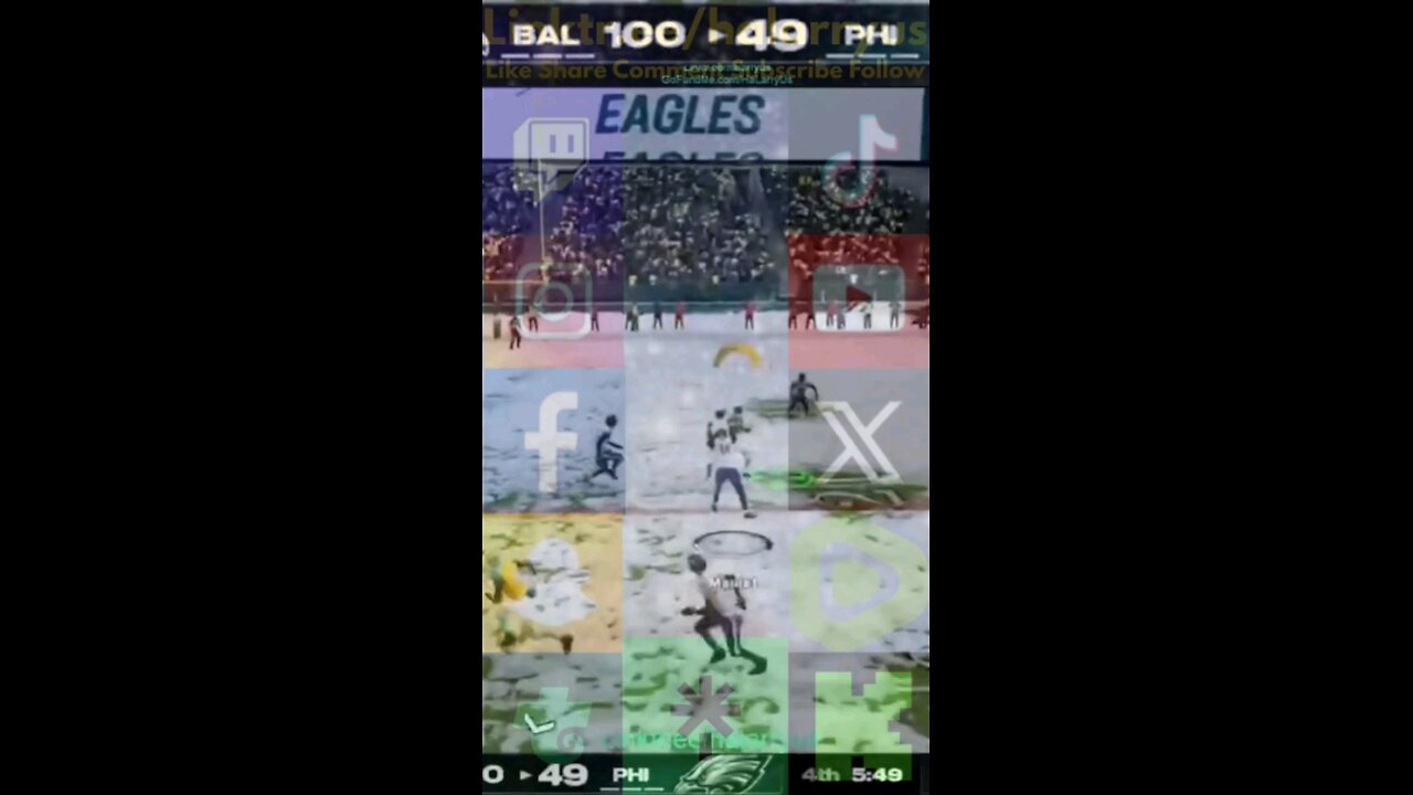 Pick Score BAL 106 vs PHI 49 #AllMadden #Madden25 #NFLmadden #madden
