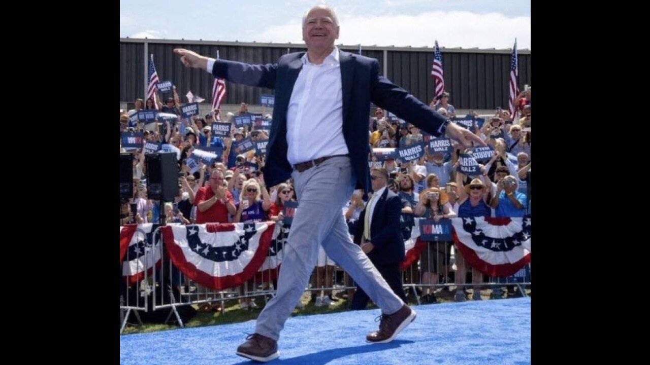 Was He ALWAYS This Crazy? Watch Tim Walz Smear Elon Musk As 'Greedy' Guy Who Doesn't Pay Taxes