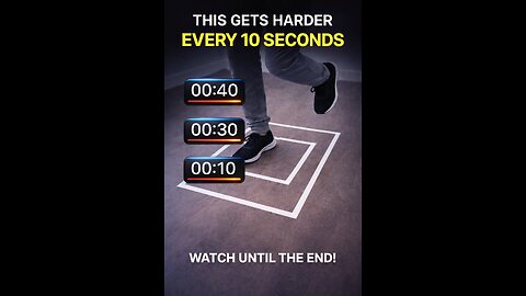 This Gets Harder Every 10 Seconds