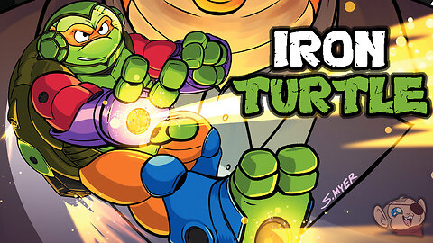 Donatello Builds an IRON MAN Suit!