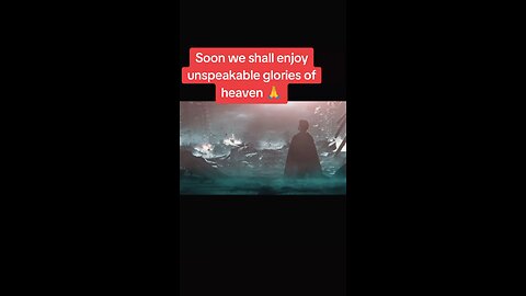 Soon we shall enjoy the unspeakable glories of heaven!