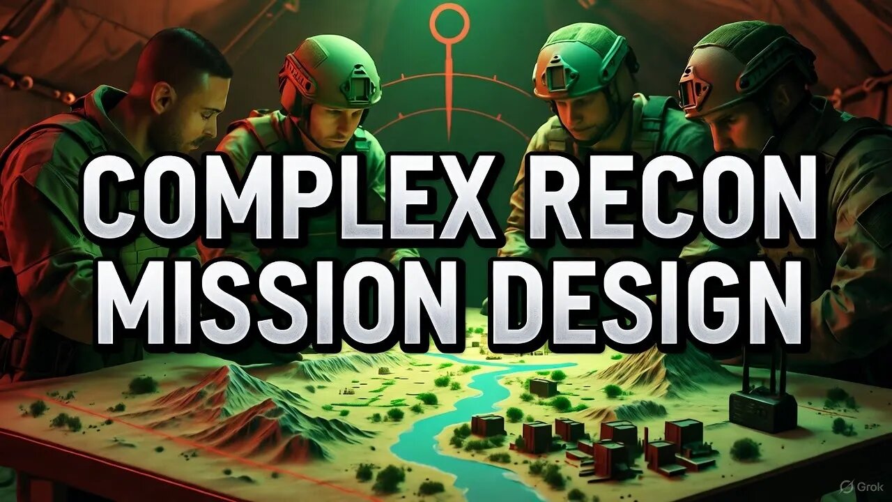 Complex Reconnaissance Mission Design