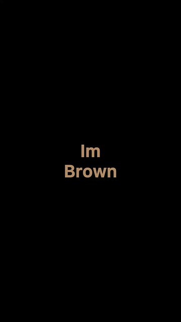 Brown people
