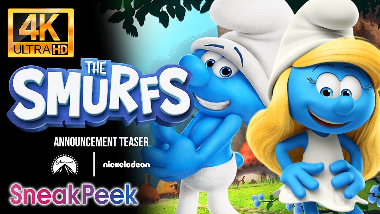 OFFICIAL TRAILER: Smurfs (UHD - 4K) - Starring Rihanna as Smurfette