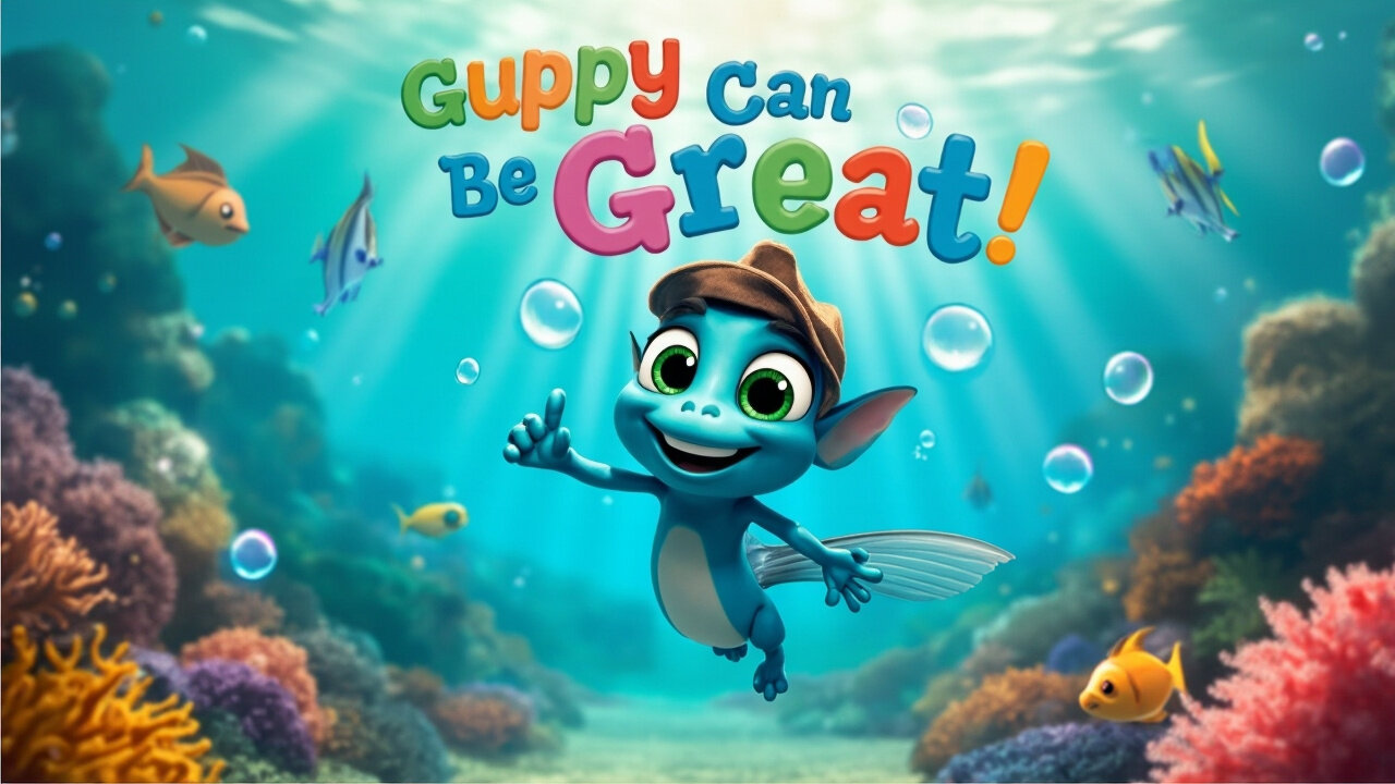 Guppy Can Be Great 🐠✨ | Uplifting Kids' Pop Song