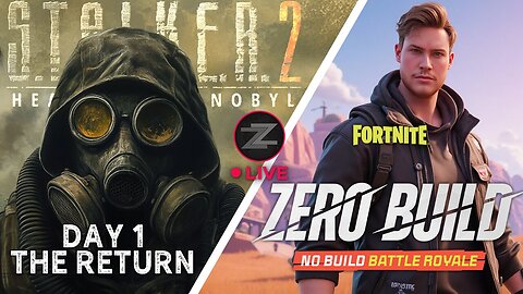 🔴LIVE IN 1440p! - RETURNING TO STALKER 2 + Fortnite + A Way Out w/@svgames - Come Hang Out!